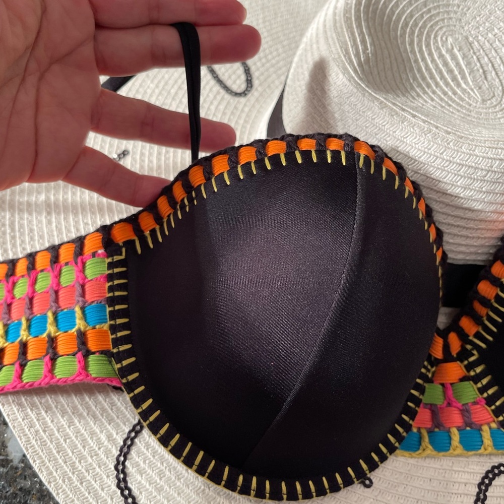 NWT Beach bunny bikini L top, XL bottoms set - Picture 6 of 7